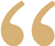 Opening quotation marks on black background.